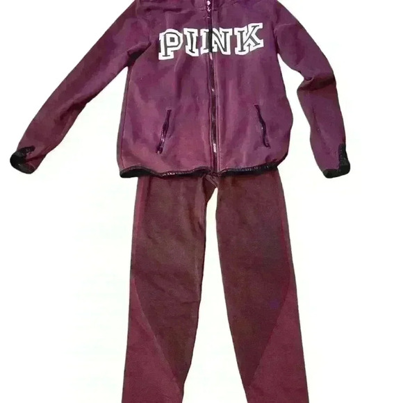 PINK Hoodie and leggings set - Picture 1 of 5